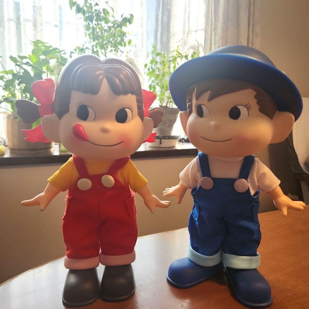 Amazon.co.jp: 更にペコちゃん ポコちゃん 置物 : おもちゃ